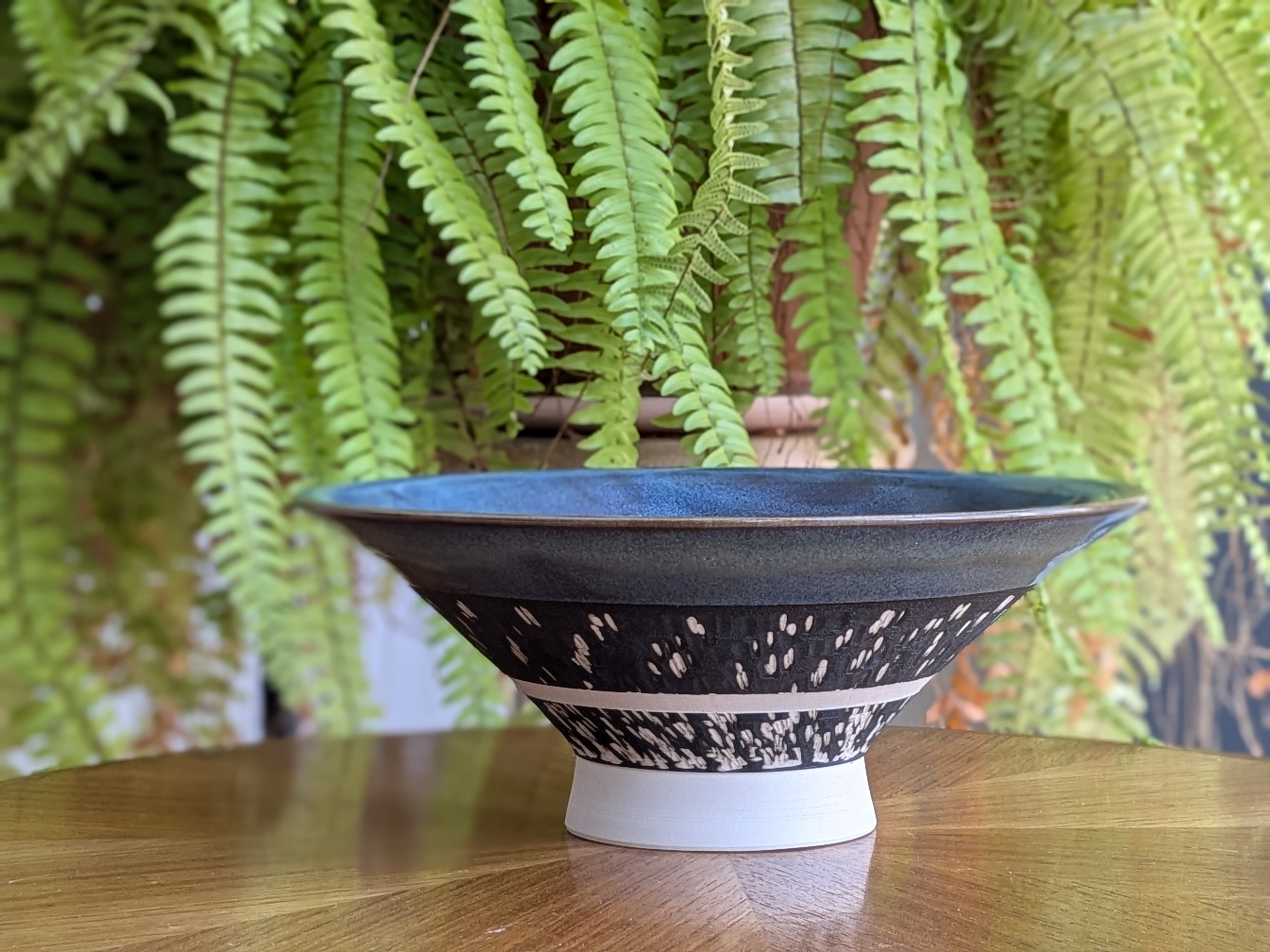 Wheel-thrown stoneware