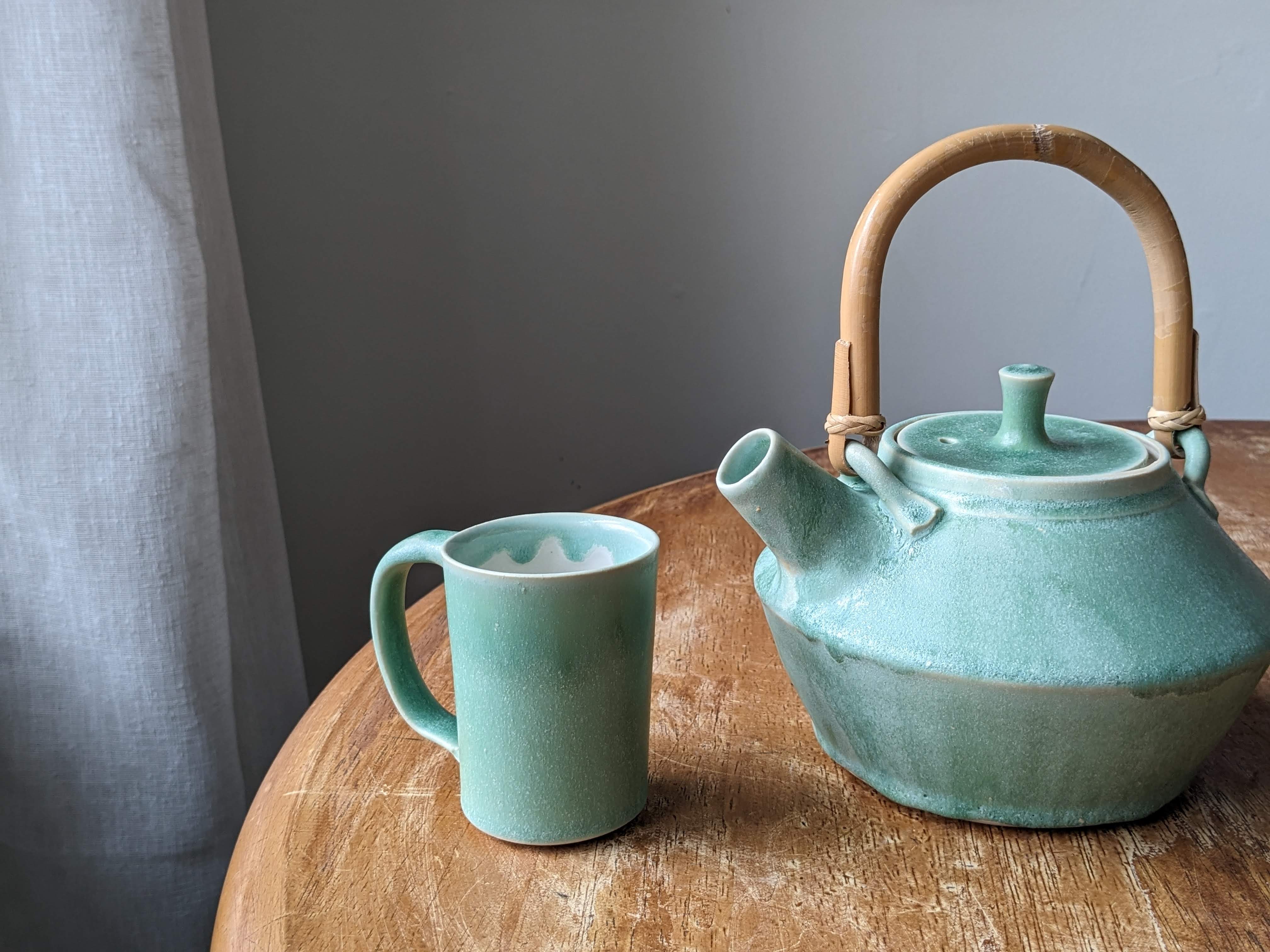 Wheel-thrown stoneware